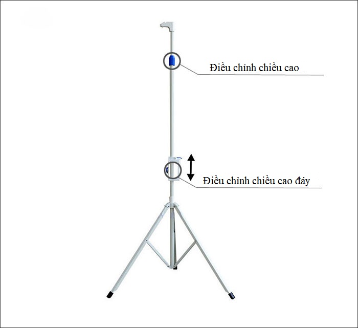 Màn chiếu 3 chân Dalite P96TS ( 2m44 x 2m44 ) - 136 inch 7